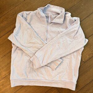 Men's lululemon 1/4 Zip Sweatshirt- Size Medium- Lavender